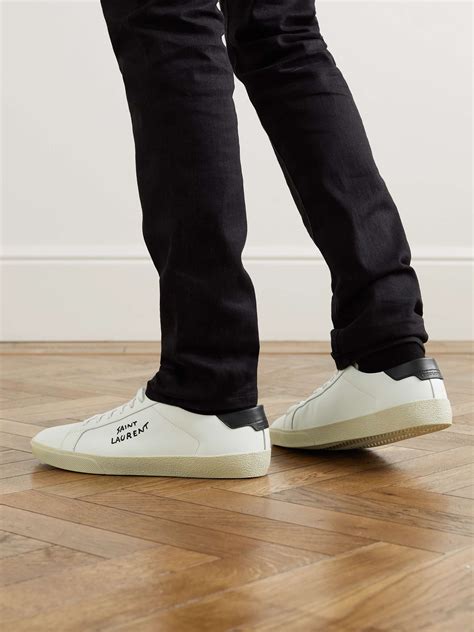 ysl sneakers court classic|saint laurent signature.